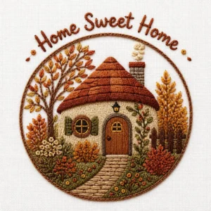 Home-Sweet-Home-Cottage-Embroidery-Pattern